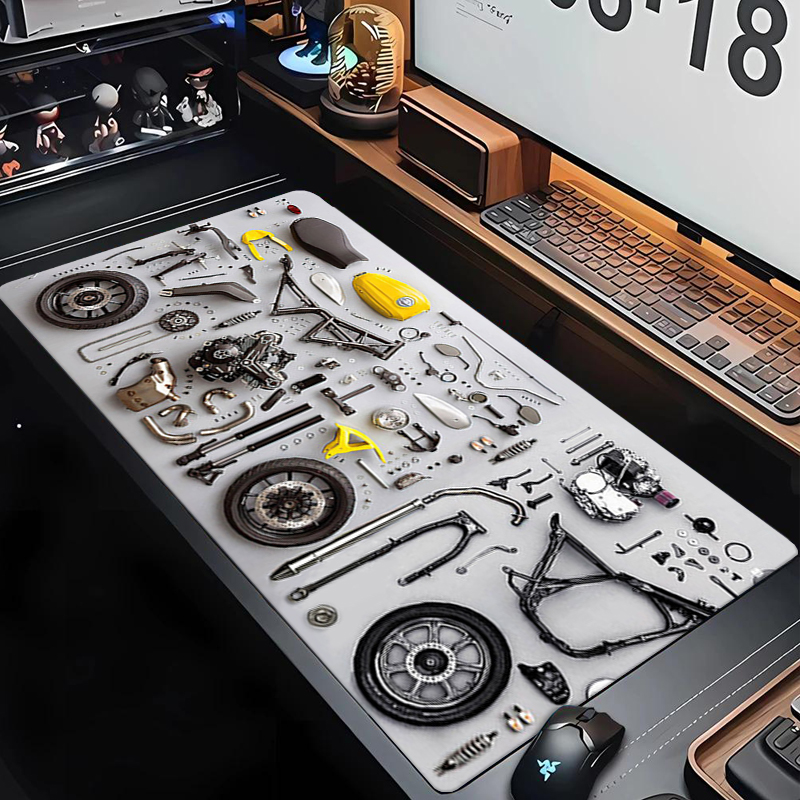 Gaming Accessories Desk - 분해도면 고무 마우스 패드 마우스 패드
