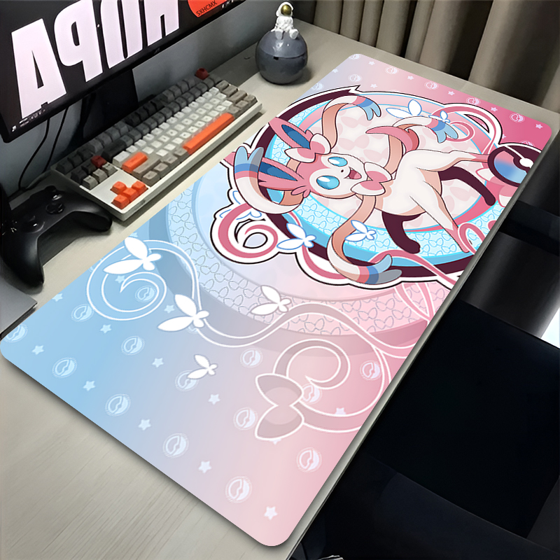 Video Gaming Accessories - 대형 핑크 귀여운 마우스 패드 XXL