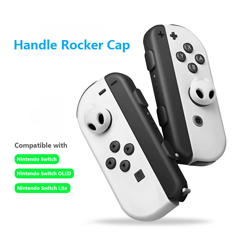 Japanese Gaming Accessories - 2pcs 실리콘 나이트 아날로그 엄지 그립