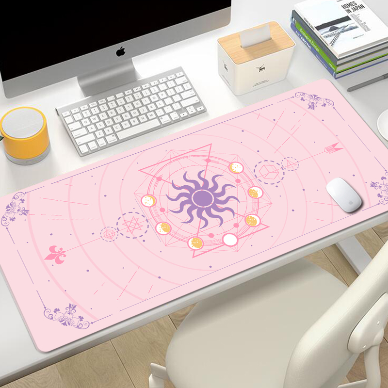 매직 문 스타 퍼플 초대형 귀여운 소녀 게이밍 마우스  - Gaming Accessories Desk 리뷰 및 가격