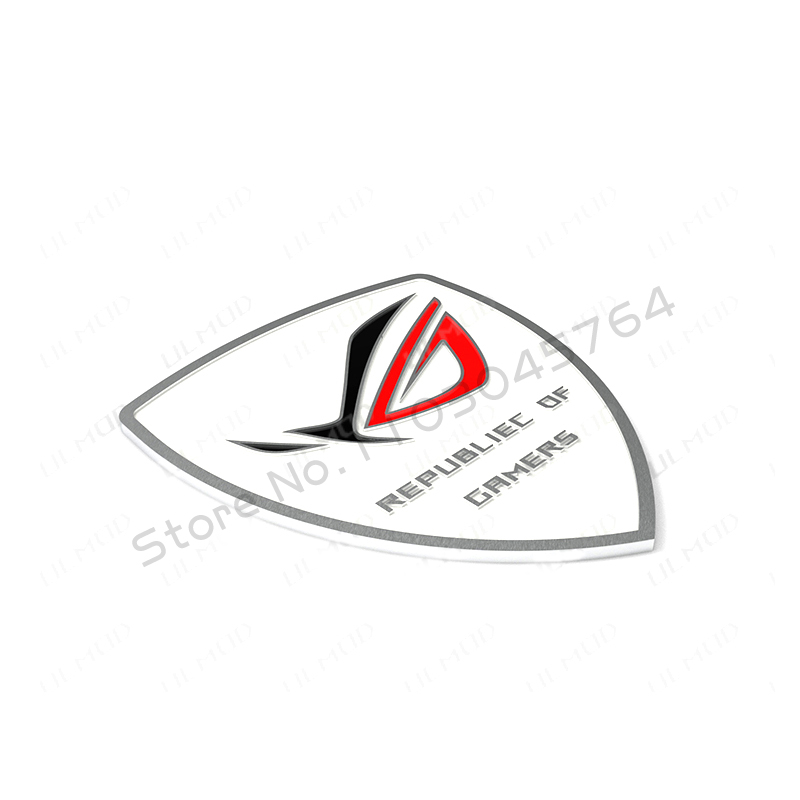 컴퓨터 케이스 알루미늄 스티커 ROG 로고 게이머 신념 - Video Gaming Accessories 리뷰 및 가격