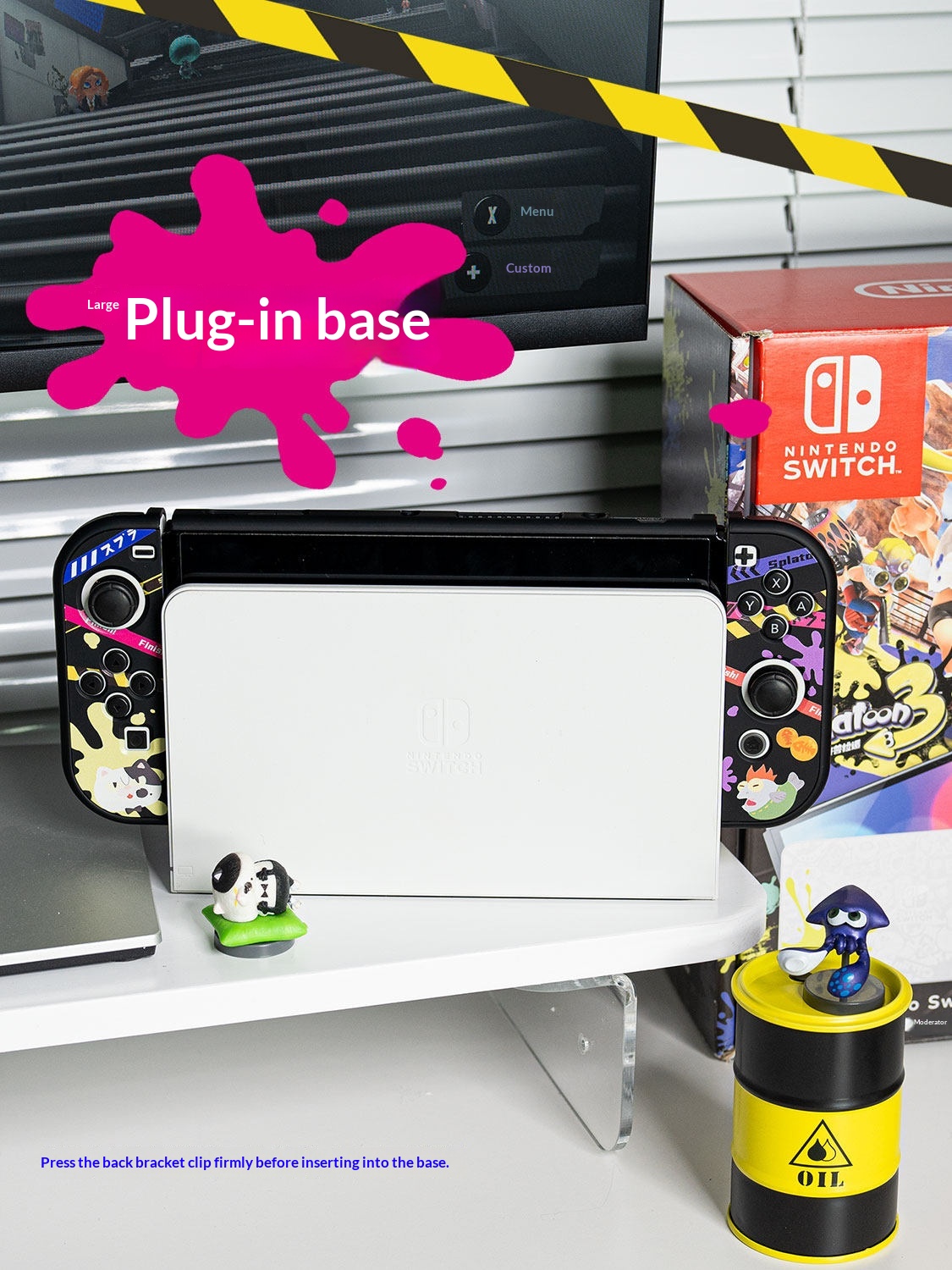 스위치 2 OLED 보호 케이스 하드 쉘 도킹 가능 스 - Japanese Gaming Accessories 리뷰 및 가격