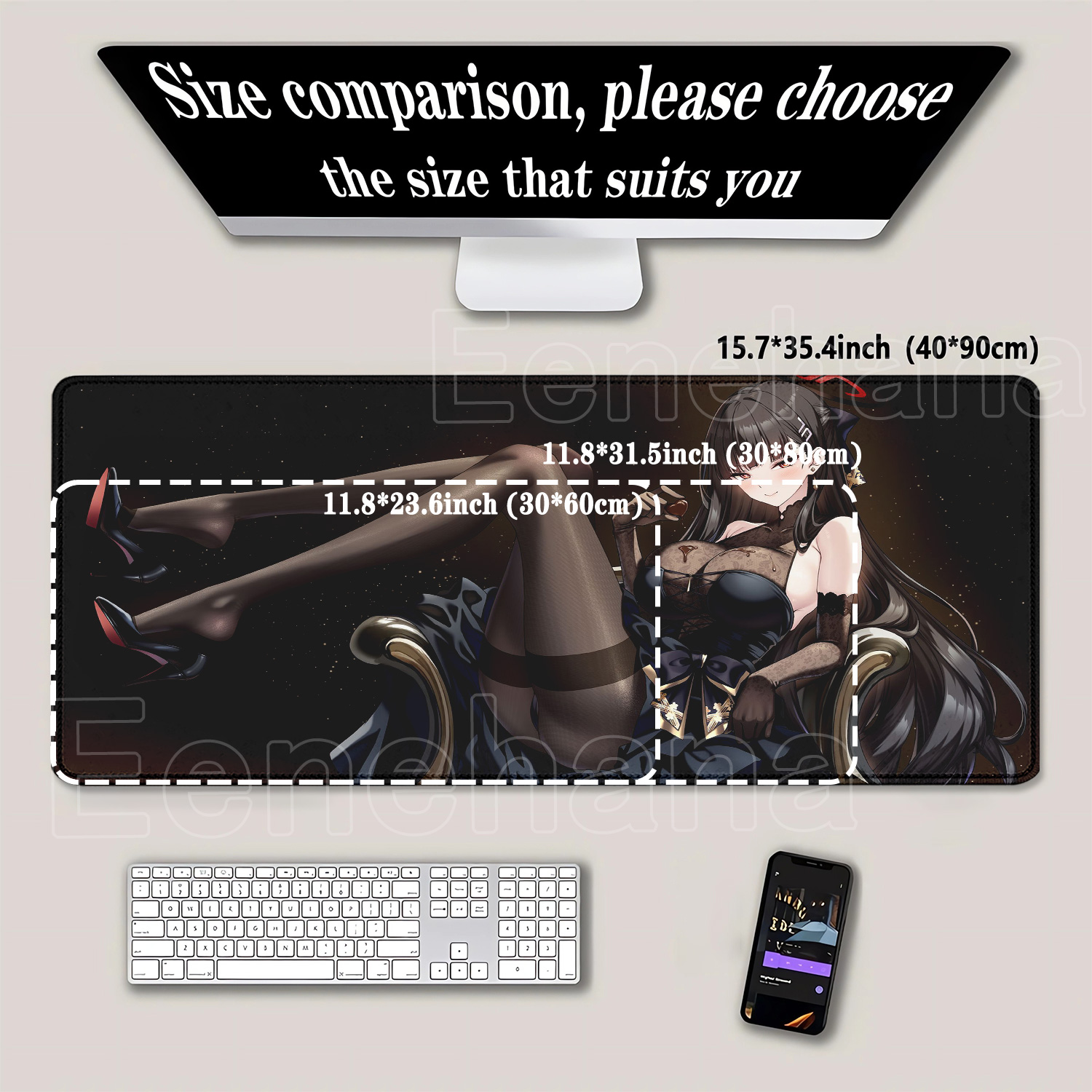 게임용 블루 아카이브 츠키츠키 리오 카와이 마우스 패드 - Gaming Accessories Girls 리뷰 및 가격