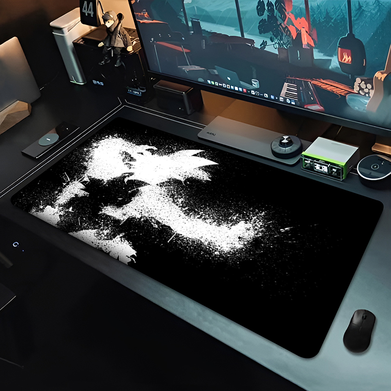 DBZ 블랙 애니메이션 마우스 패드 드래곤 볼 대형 P - Video Gaming Accessories 리뷰 및 가격