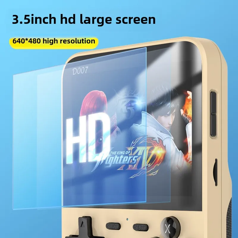 D007 휴대용 비디오 게임 콘솔 3.5 인치 IPS  - Video Gaming Accessories 리뷰 및 가격
