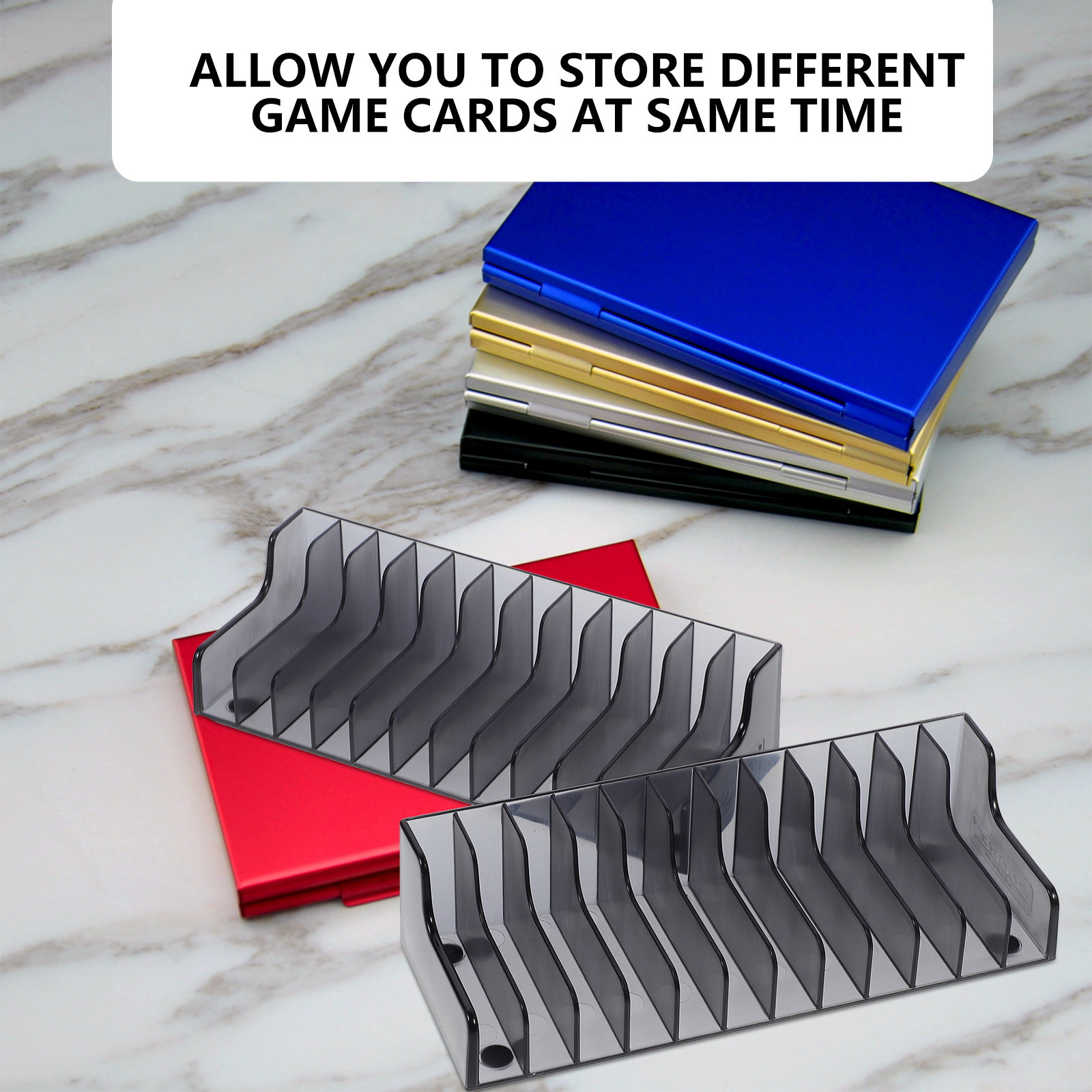 2Pcs 전문 게임 카드 디스크 홀더 랙 카드 디스크용 - Gaming Accessories Organizer 리뷰 및 가격