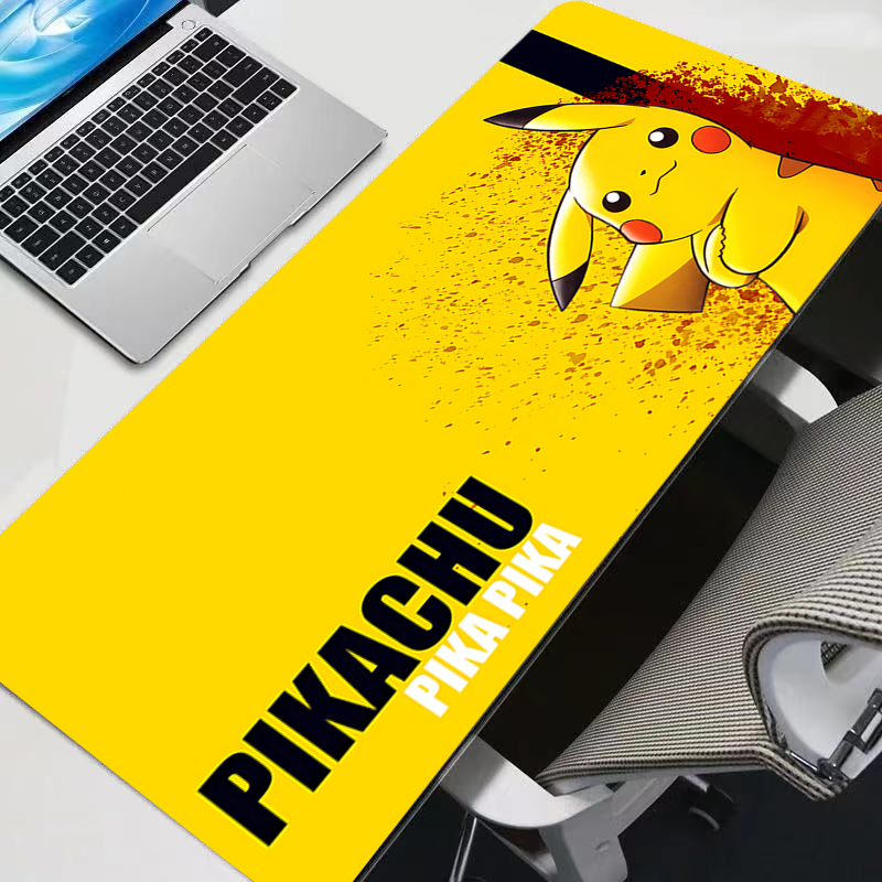 마우스 패드 대형 P-Pikachu 고무 PC 컴퓨터  - Video Gaming Accessories 리뷰 및 가격