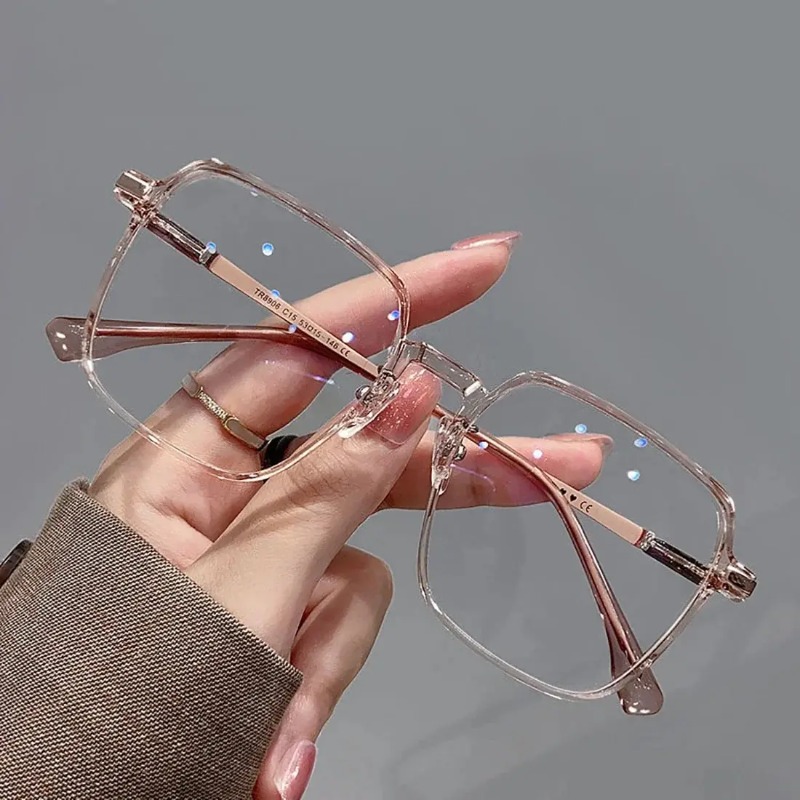 안티 라디에이션 컴퓨터 안경 금속 안경 여성용 남성용  - Gaming Accessories Cute 리뷰 및 가격