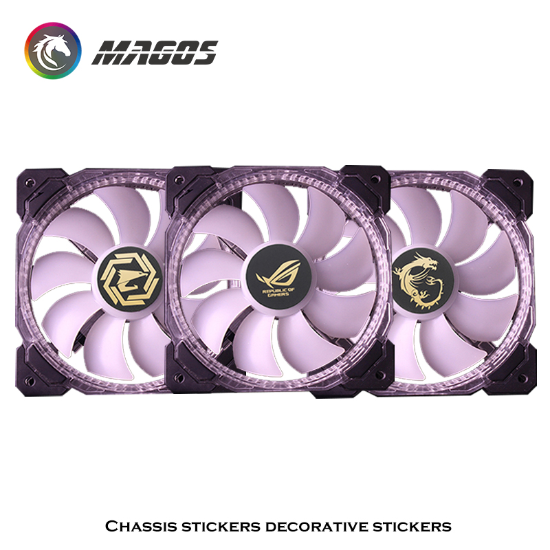 컴퓨터 케이스 팬 금속 스티커 ROG MSI AORUS - Video Gaming Accessories 리뷰 및 가격