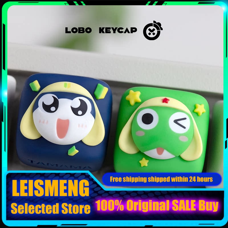 Keroro 테마 애니메이션 키캡 기계식 키보드 수지  - Gaming Accessories Cute 리뷰 및 가격