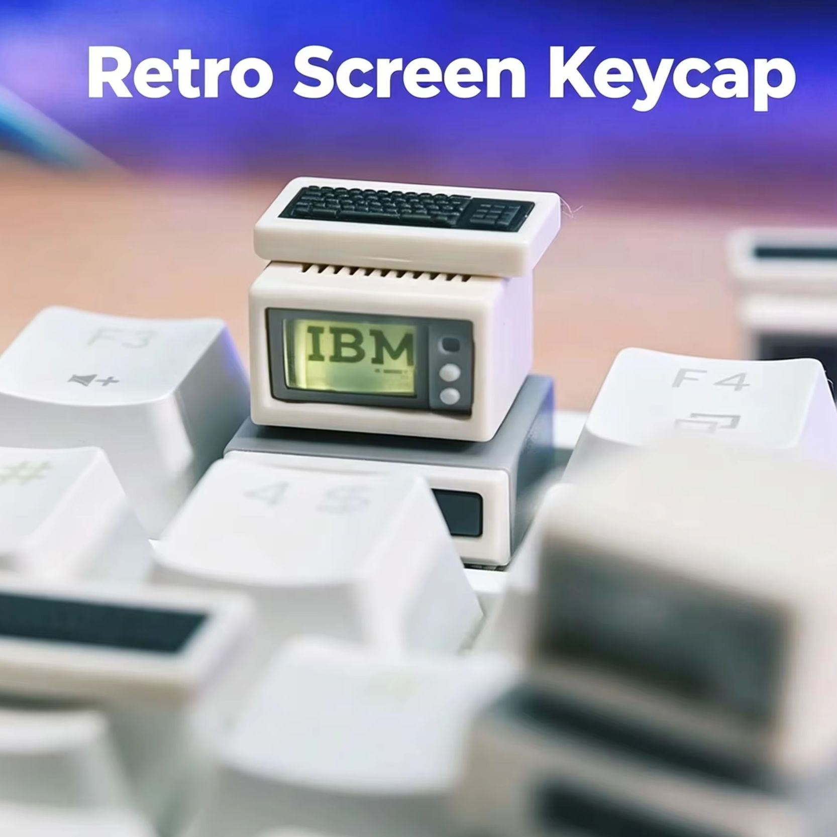 레트로 컴퓨터 키캡 백라이트 맞춤형 컴퓨터 부품 키보드 - Video Gaming Accessories 리뷰 및 가격