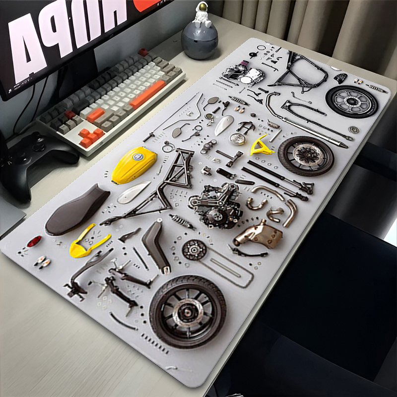 분해도면 고무 마우스 패드 마우스 패드 XXL 게임 액 - Gaming Accessories Desk 리뷰 및 가격