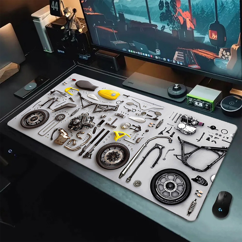 분해도면 고무 마우스 패드 마우스 패드 XXL 게임 액 - Gaming Accessories Desk 리뷰 및 가격