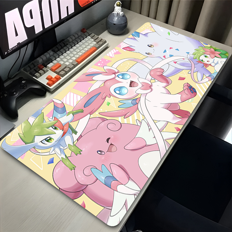 대형 핑크 귀여운 마우스 패드 XXL 게임용 컴퓨터 액 - Video Gaming Accessories 리뷰 및 가격